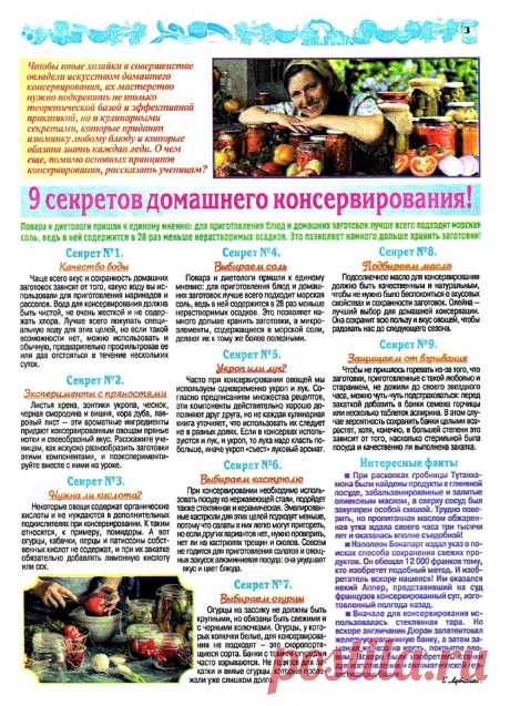 9 секретов домашнего консервирования