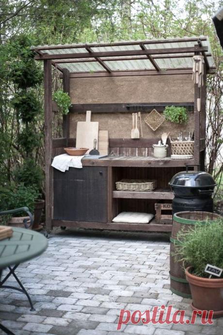 25 Идей небольшой летней кухни, от которых потекут слюнки