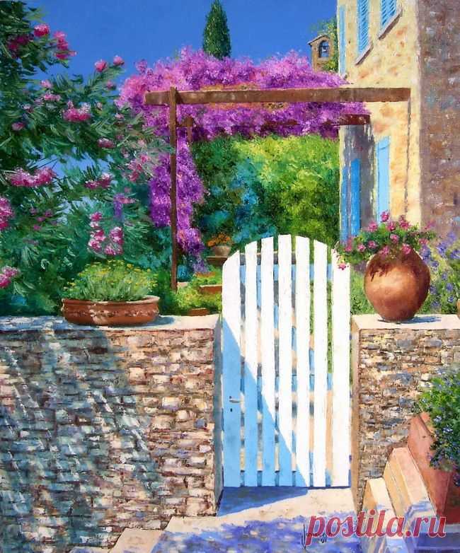 Буйство красок. Художник Jean Marc Janiaczyk