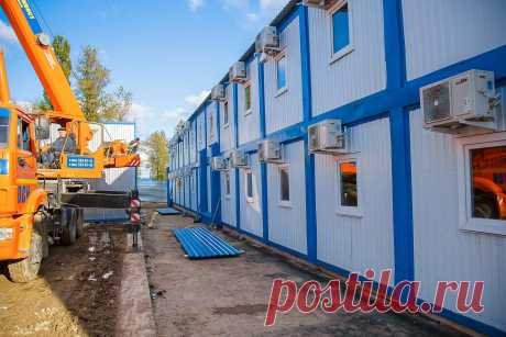 Купить строительные бытовки вагончики, модульные здания