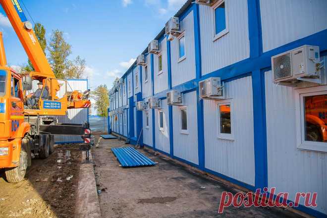 Купить строительные бытовки вагончики, модульные здания