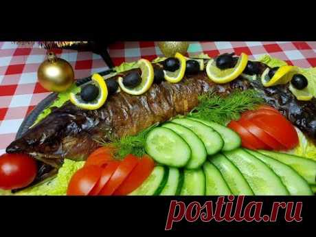 Фаршированная Горбуша, цыганка готовит. Gipsy cuisine.👍🐟