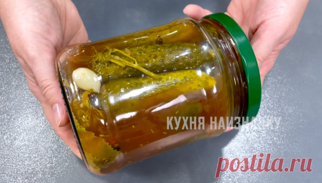 Мама научила мариновать огурцы: 5 лет так готовлю, не остаются до весны, сколько бы ни закрыла (делюсь рецептом огурцов 