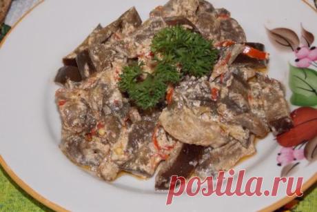 Баклажаны с грибами в сметане | CityWomanCafe.com