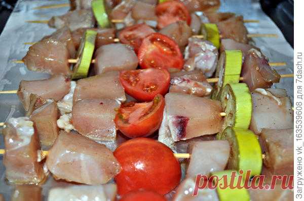 Шашлычки в духовке 