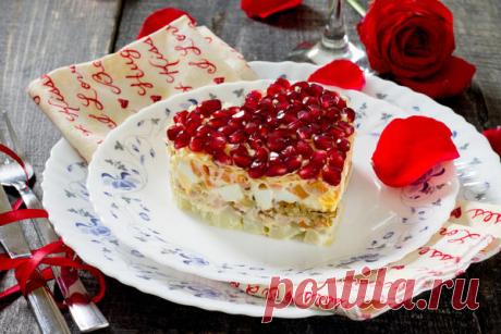 Салат «Пламенное сердце»