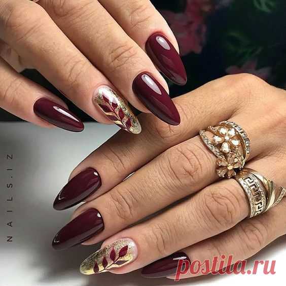 Красивый маникюр с блеском для ярких женщин — Нескучно