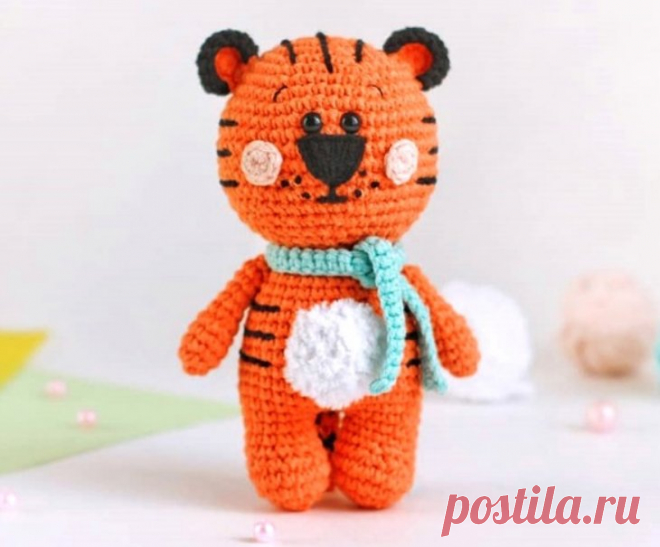 Схема вязания мини тигренка крючком | Be Creative | Пульс Mail.ru