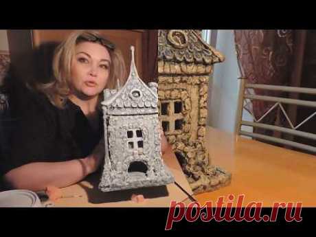 TEA HOUSE - чайный домик из картона - YouTube