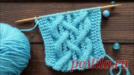 «Колоски в аранах» спицами ✈ «Spikelets in arans» knitting pattern «Колоски в аранах» спицамиКрасивый объёмный аран спицами из кос и колосков.Коса выполняется на 26ти петлях + по 5 петель с каждой стороныВязать по схеме: htt...