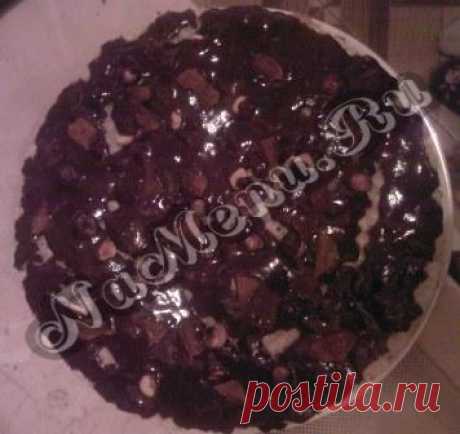 Торт из вафельных коржей