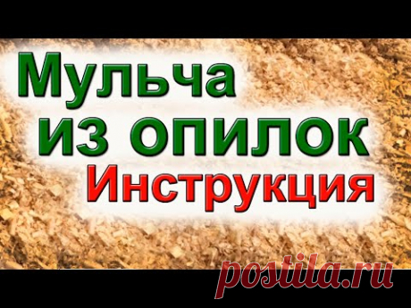 Опилки лучший материал для мульчирования