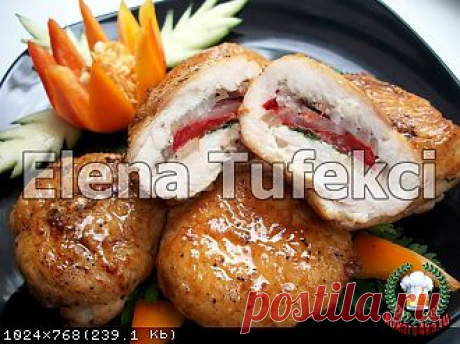 «Куриные медальоны по-женевски» (МК от Елены)