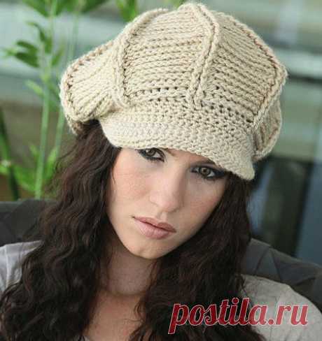 Кепка крючком » Сайт &quot;Ручками&quot; - делаем вещи своими руками
