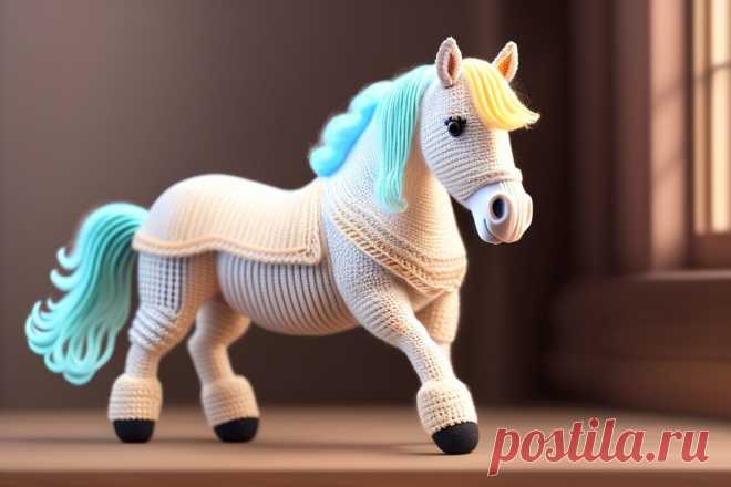 ЛОШАДИ КРЮЧКОМ🐎 ТОП-25 Красота и грация, которые захватывают дух! | Oksana HandMade | Дзен