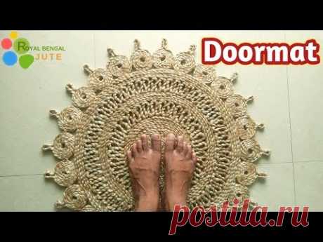 DIY Jute Door Mat Handmade|| Make at home it's easy|| #Jute DIY,Rug
