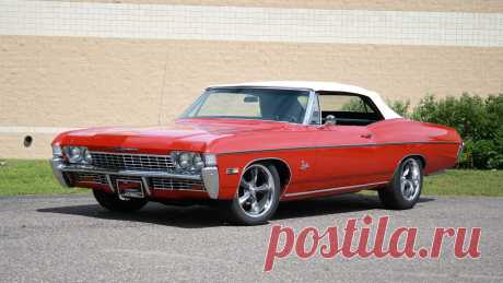 1968 Chevrolet Impala Кабриолет / T98 / Монтерей 2014 / Mecum Аукционы 1968 Chevrolet Impala кабриолет представлен как Lot T98 в Монтерее, Калифорния