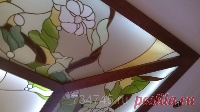 Витражный потолок, цена 9 300 руб./кв.м, купить в Иркутске — Tiu.ru (ID#49750855)