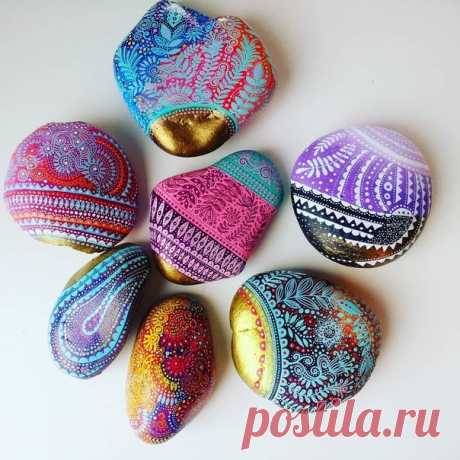 Расписные камни от minahpaulines_steine