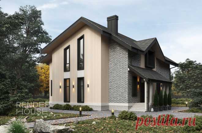 Проект дома Эминенс — цена строительства под ключ в компании Render House
