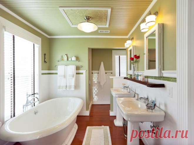 Amazing Tubs and Showers Seen On Bath Crashers | DIY Bathroom Ideas - Vanities, Cabinets, Mirrors & More | DIY