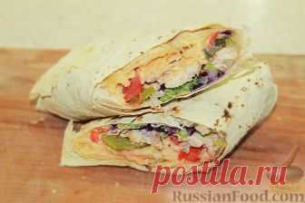 Рецепт: Шаурма домашняя на RussianFood.com