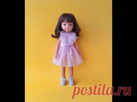Топ для Паола Рейна. Как сшить одежду для любимой куклы / Sewing top for Paola Reina doll.