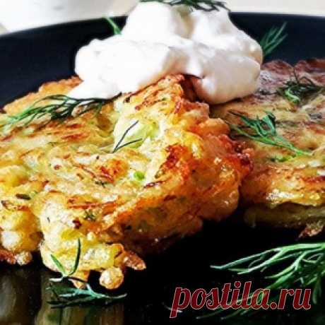Драники из кабачков. В сезон кабачков, делаю каждую субботу