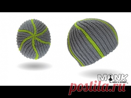 Mütze häkeln bosnisch - Snake Beanie - Kettmaschen häkeln - YouTube