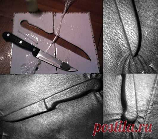 она это сделала))! / Кожа / Модный сайт о стильной переделке одежды и интерьера