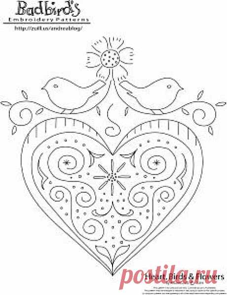 January’s Embroidery Pattern « Andrea Zuill’s Blog