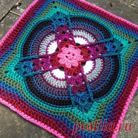 Ravelry: Denna Square pattern by Polly Plum: