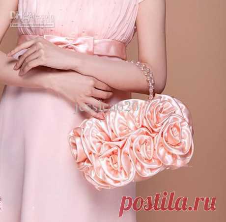 Как сшить вечернюю сумку &quot;Роза&quot; - Рукоделие