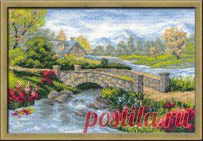 Фабрика Пряжи :: RIOLIS Сотвори сама (Пейзажи) :: №1078 "Летний пейзаж"