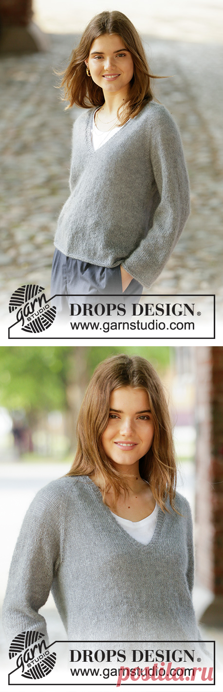 Джемпер Simply Confident от DROPS Design - блог экспертов интернет-магазина пряжи 5motkov.ru