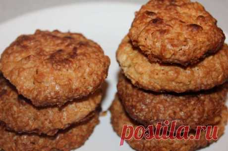 Овсяные печенья с орешками