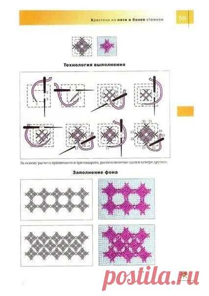 Интересные стежки для вышивания — DIYIdeas