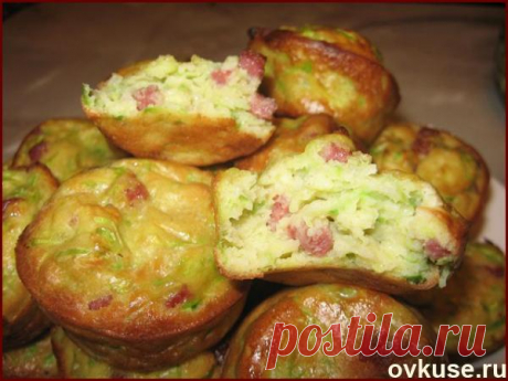 Кабачковые кексы - Простые рецепты Овкусе.ру