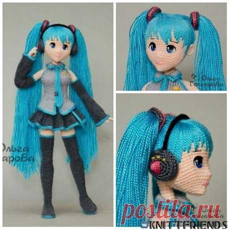 Miku Hatsune (Мику Хацуне) Автор: Ольга Гончарова