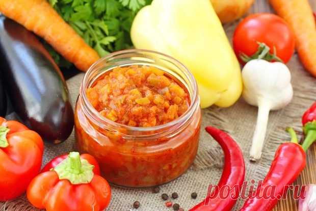 Острая икра из кабачков на зиму — Домашняя кулинария