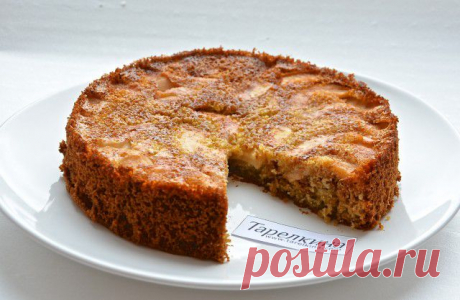 Овсяная запеканка с медом и яблоками рецепт от Тарелкиной