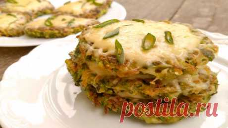 Оладушки из кабачка без муки - очень вкусные, ароматные, замечательно держат форму! | Алена Митрофанова - рецепты. | Дзен