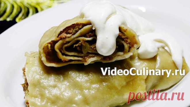 Ханум, Паровой рулет с мясом - Рецепт Бабушки Эммы с фото и видео