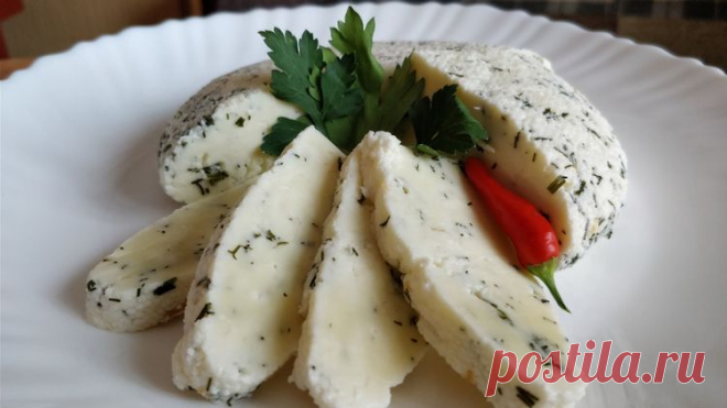 Самый простой рецепт домашнего сыра - Простые рецепты Овкусе.ру