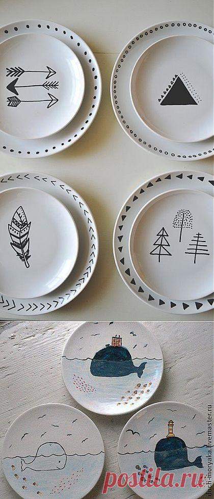 Идеи для росписи посуды (трафик) / Сервировка стола /
