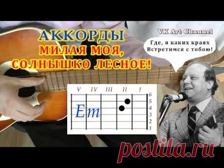 Download Аккорды  В выпуске разобрана песня для гитары