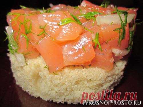 Тартар из лосося - рецепт с фото | И вкусно и просто