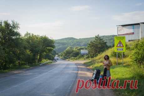 Из Крыма в Краснодарский край автостопом