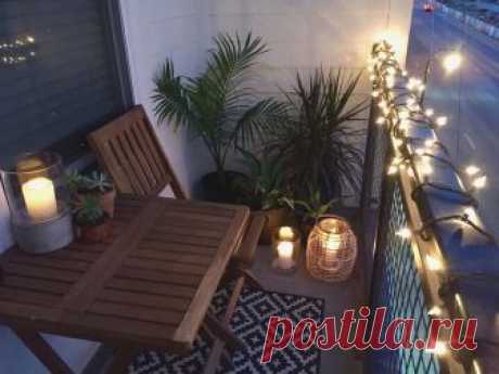 Идеи для небольшого балкона: от оранжереи до кабинета! - Postel-Deluxe.ru Вы просто забываете про эти 4 квадратных метра, а ведь они могут стать самым чудесным местом в квартире! Необычные идеи для маленьких балконов