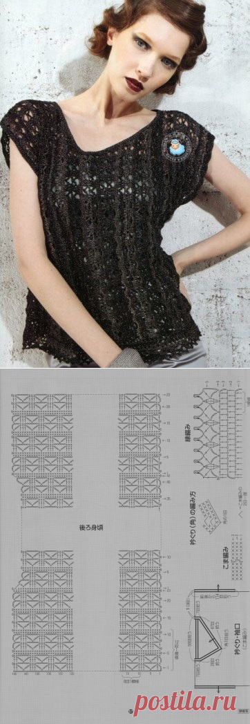1342 - майки, топи - В'язання для жінок - Каталог статей - Md.Crochet